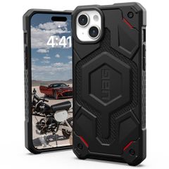 UAG Cover Posteriore Monarch Pro Apple iPhone 15 Plus - Kevlar Black