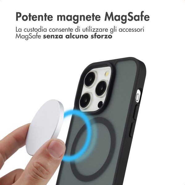 imoshion Cover posteriore Color Guard con MagSafe Apple iPhone 14 Pro - Nero