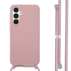 imoshion Cover in Silicone con Cordino Samsung Galaxy A36 - Sand Pink