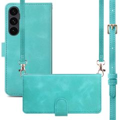 imoshion Cover a libro con Cordino Samsung Galaxy S25 FE - Turchese