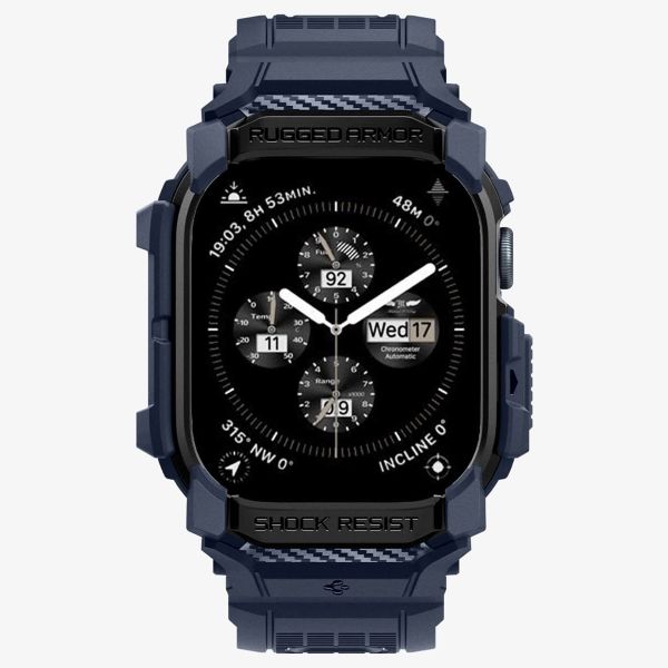 Spigen Cover Rugged Armor™ Pro Apple Watch Series 10 / 11 - 46 mm - Navy Blue