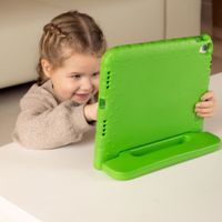 imoshion Cover Antishoc Speciale Bambini con Manico iPad 10.2 (2019 / 2020 / 2021) - Verde