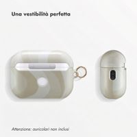 Selencia Cover Vivid  Apple AirPods Pro 2 - Desert Waves Beige