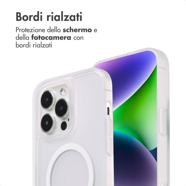 imoshion Cover posteriore Color Guard con MagSafe Apple iPhone 14 Pro Max - Bianco