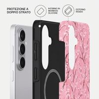 Burga Cover Posteriore Resistente con MagSafe Samsung Galaxy S26 - Sakura