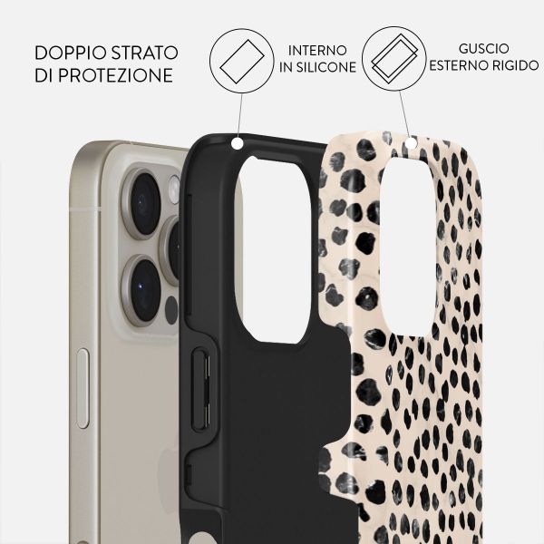 Burga Cover Posteriore Resistente Apple iPhone 16 Pro Max - Almond Latte