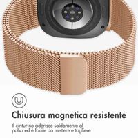 imoshion Cinturino milanese magnetico Samsung Galaxy Watch Ultra (2024/2025) - Oro rosa
