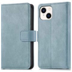 imoshion Cover a libro di Lusso Apple iPhone 14 / 13 - Azzurro