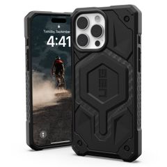 UAG Cover Posteriore Monarch Pro Apple iPhone 16 Pro Max - Carbon Fiber