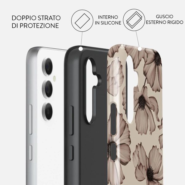 Burga Cover Posteriore Resistente Samsung Galaxy A55 - Barely Yours