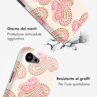 Selencia Cover posteriore Vivid con MagSafe Apple iPhone 17e / 16e - Paisley Blush