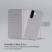 Accezz Cover a libro Edge rimovibile con MagSafe Samsung Galaxy A27 (5G) - Grigio