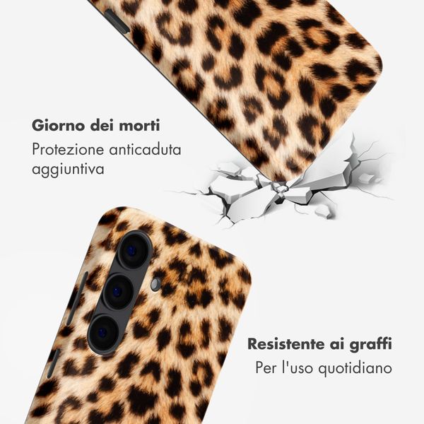 Selencia Cover posteriore Vivid con MagSafe Samsung Galaxy S24 - Wild Leo
