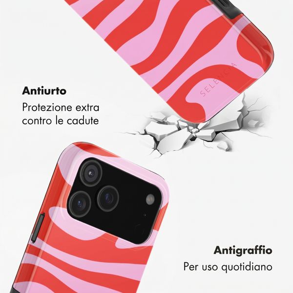 Selencia Cover posteriore Vivid con MagSafe Apple iPhone 18 Pro / 17 Pro - Dream Swirl Pink