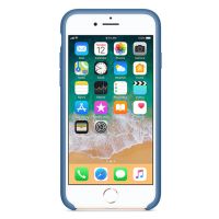 Apple Cover in Silicone Apple iPhone SE (2022 / 2020) / 8 / 7 - Denim Blue