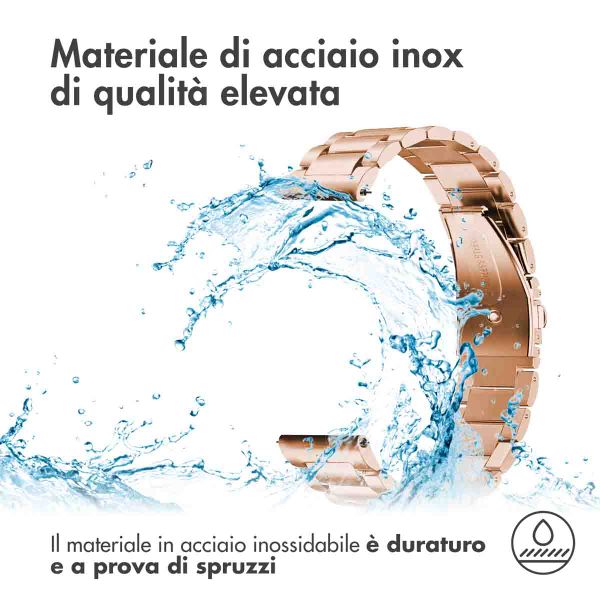 imoshion Cinturino in acciaio  - Attacco universale 18 mm - Oro rosa