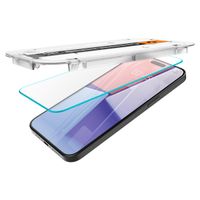 Spigen Vetro temperato GLAStR EZ Fit, confezione da 2 + Applicatore Apple iPhone 15 Pro