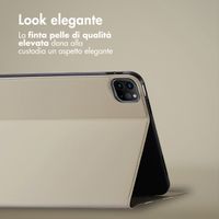 Accezz Cover Tablet Classica Apple iPad Pro 11 (2018/2020/2021/2022) / Air 5 (2022) / Air 4 (2020) - Greige