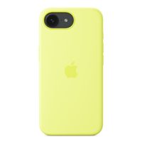 Apple Cover in Silicone Apple iPhone 17e / 16e - Neon Yellow