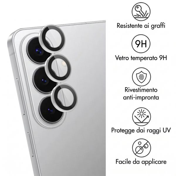 imoshion 2 Pack protezione lente fotocamera per Samsung Galaxy S26 / S26 Plus - Silver Shadow