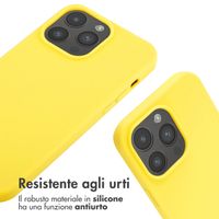 imoshion Cover in Silicone con Cordino Apple iPhone 14 Pro Max - Giallo