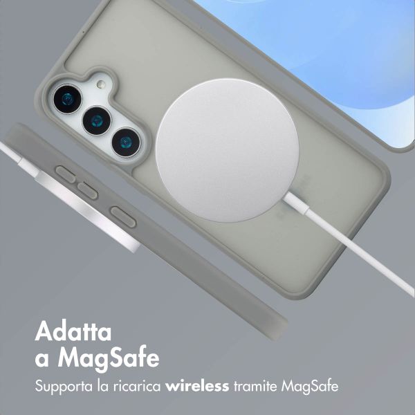 imoshion Cover posteriore Color Guard con MagSafe Samsung Galaxy S25 - Grigio