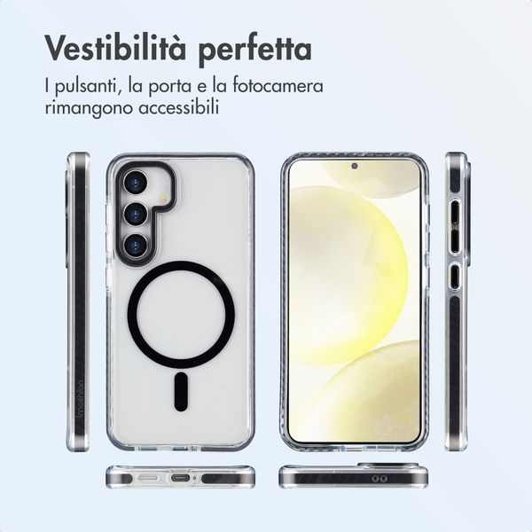 imoshion Cover Combat MagSafe Samsung Galaxy S24 - Nero