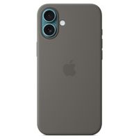 Apple Cover Posteriore in Silicone con MagSafe Apple iPhone 16 Plus - Stone Gray