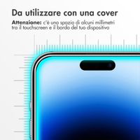 Accezz Vetro temperato, confezione da 2 Apple iPhone 15 / 15 Pro / 16