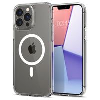 Spigen Cover Posteriore Ultra Ibrida con MagSafe Apple iPhone 13 Pro Max - Crystal Clear