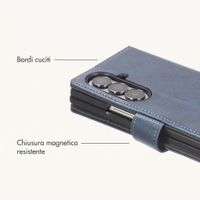 imoshion Cover a libro di Lusso Samsung Galaxy Z Fold 8 Ultra - Blu scuro
