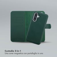 Selencia Libreria rimovibile Olyn con MagSafe Samsung Galaxy A36 - Verde