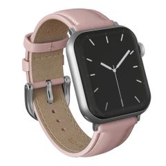 Burga Cinturino in vera pelle Apple Watch | 38/40/41/42 mm - Pillow Talk / Silver