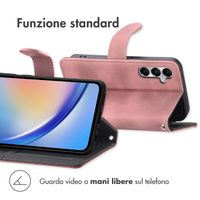 imoshion Cover a libro con Cordino Samsung Galaxy A35 - Rosa