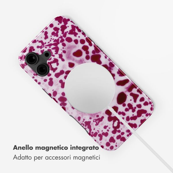 Selencia Cover posteriore Vivid con MagSafe Apple iPhone 16 - Cosmic Orchid