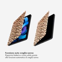 Selencia Cover per tablet Vivid Apple iPad Air 11 pollici (2026) M4 / (2025) M3 / (2024) M2 / Air 5 (2022) / Air 4 (2020) - Wild Leo