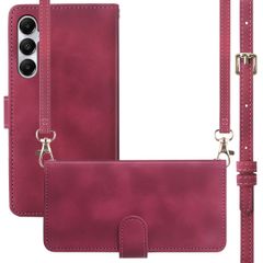 imoshion Cover a libro con Cordino Samsung Galaxy A35 - Rosso