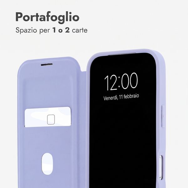 imoshion Bookcase trasparente con MagSafe Apple iPhone 18 Pro Max / 17 Pro Max - Lilla