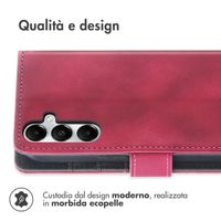 imoshion Cover a libro con Cordino Samsung Galaxy A16 - Rosso