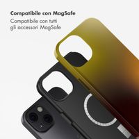 Selencia Cover posteriore Vivid con MagSafe Apple iPhone 13 - Gradient Olive Dust