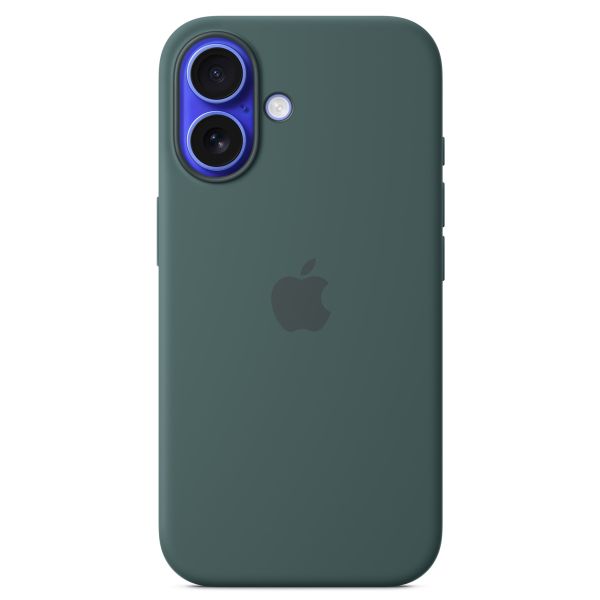 Apple Cover Posteriore in Silicone con MagSafe Apple iPhone 16 - Lake Green