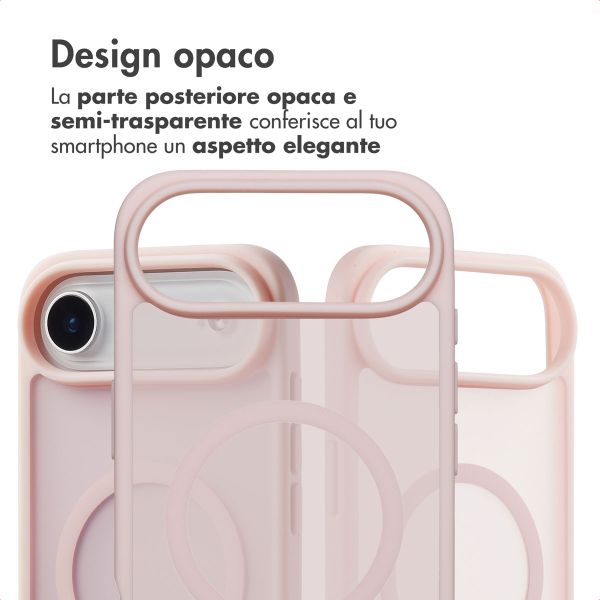 imoshion Cover posteriore Color Guard con MagSafe Apple iPhone Air - Rosa chiaro