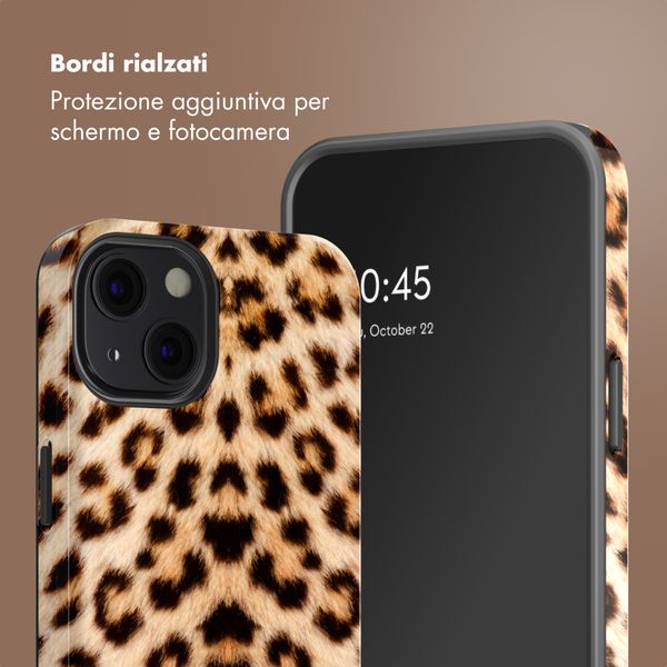 Selencia Cover Posteriore Vivid Apple iPhone 13 - Wild Leo