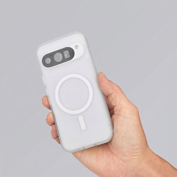 imoshion Cover posteriore Color Guard con MagSafe Google Pixel 9 / 9 Pro / 10 / 10 Pro - Bianco