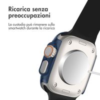 imoshion Cover rigida integrale Apple Watch Ultra / Ultra 2 / Ultra 3 - 49 mm - Blu scuro