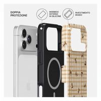 Burga Cover Posteriore Resistente con MagSafe Apple iPhone 18 Pro Max - Honeycomb
