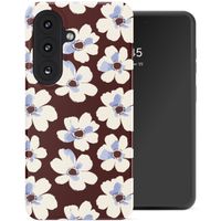 Selencia Cover posteriore Vivid con MagSafe Samsung Galaxy S26 FE - Choco Flower Pop