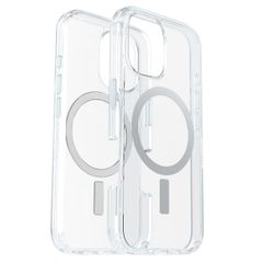 OtterBox Cover Posteriore Trasparente Symmetry con MagSafe Apple iPhone 16 - Clear
