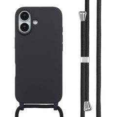 imoshion Cover in Silicone con Cordino Apple iPhone 17 - Nero