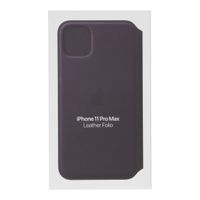Apple Cover a libro in Pelle con Chiusura Apple iPhone 11 Pro Max - Melanzana